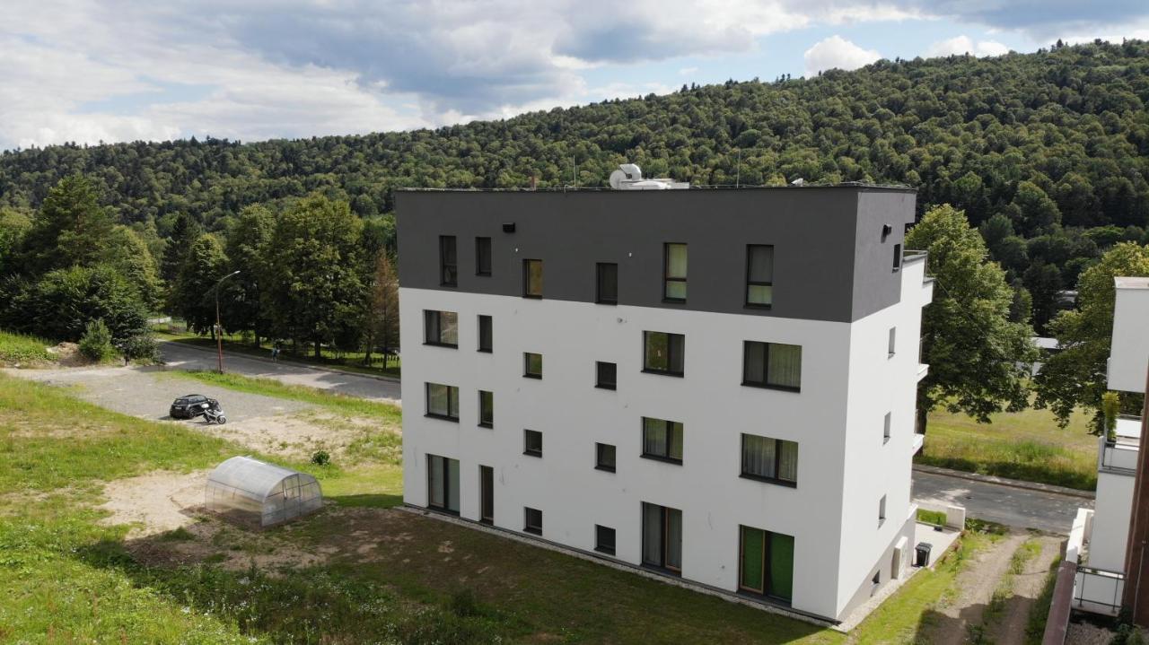 Penthouse Apartman Rezidencia Mineral Bardejovské Kúpele Dış mekan fotoğraf