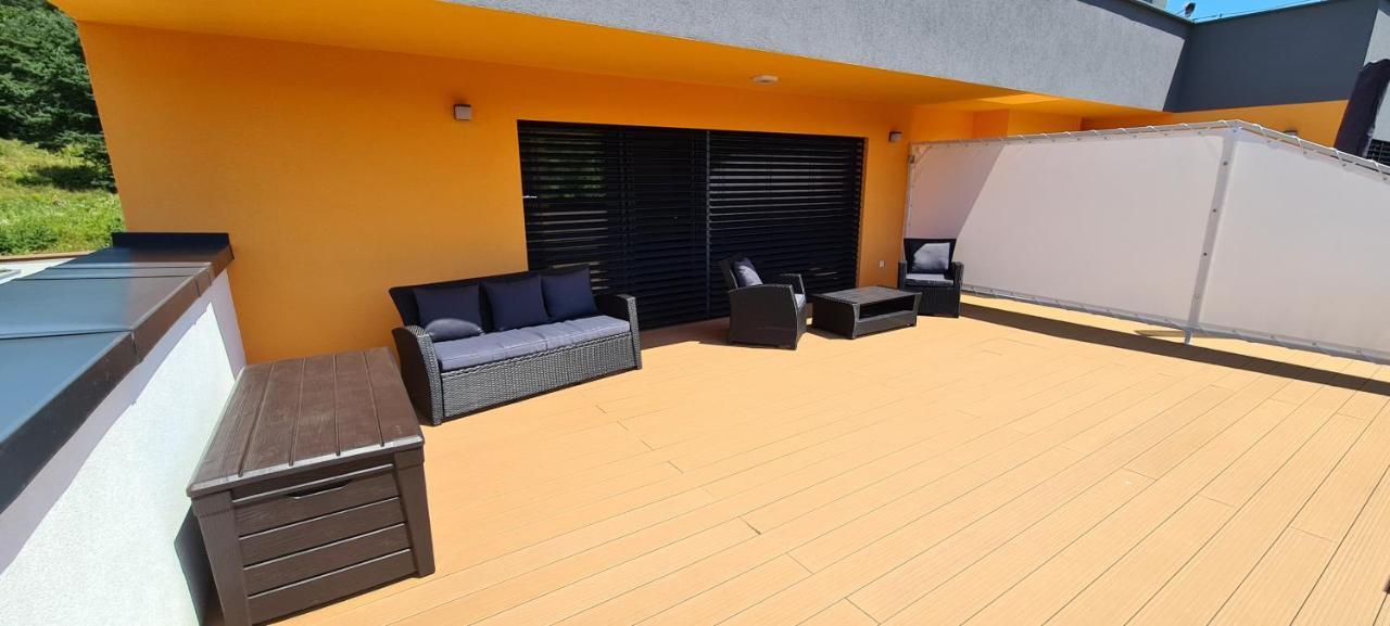 Penthouse Apartman Rezidencia Mineral Bardejovské Kúpele Dış mekan fotoğraf