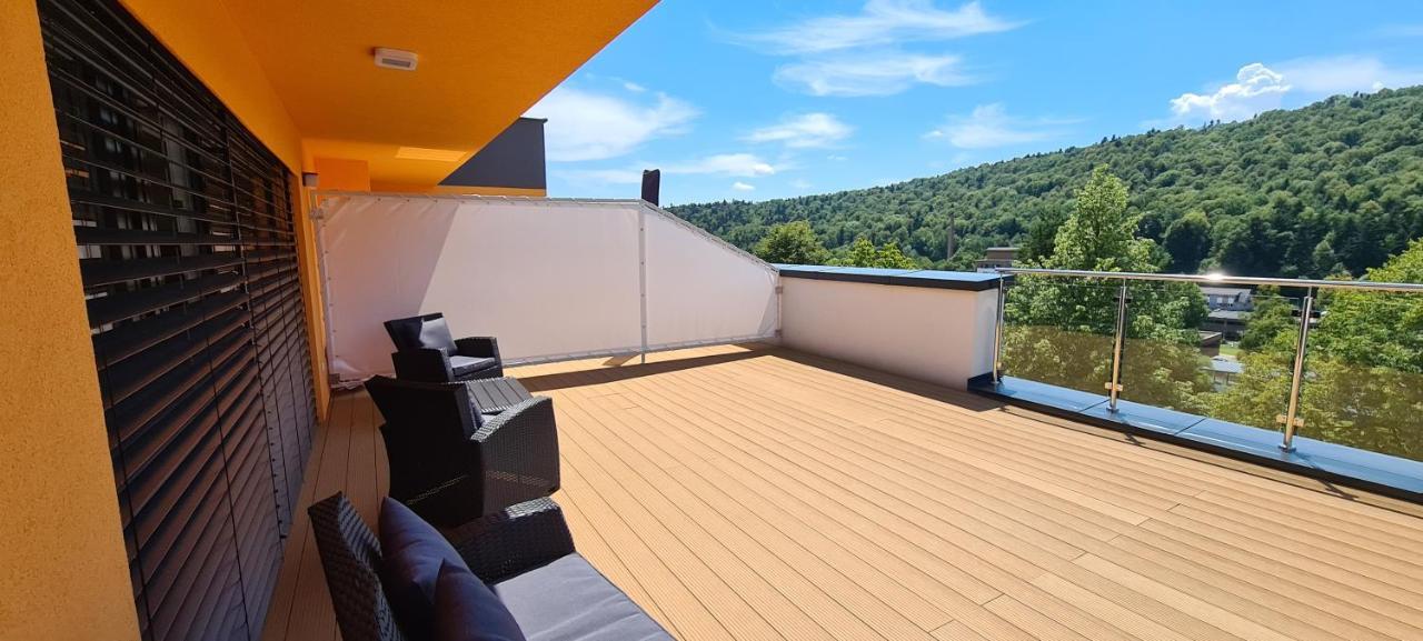 Penthouse Apartman Rezidencia Mineral Bardejovské Kúpele Dış mekan fotoğraf