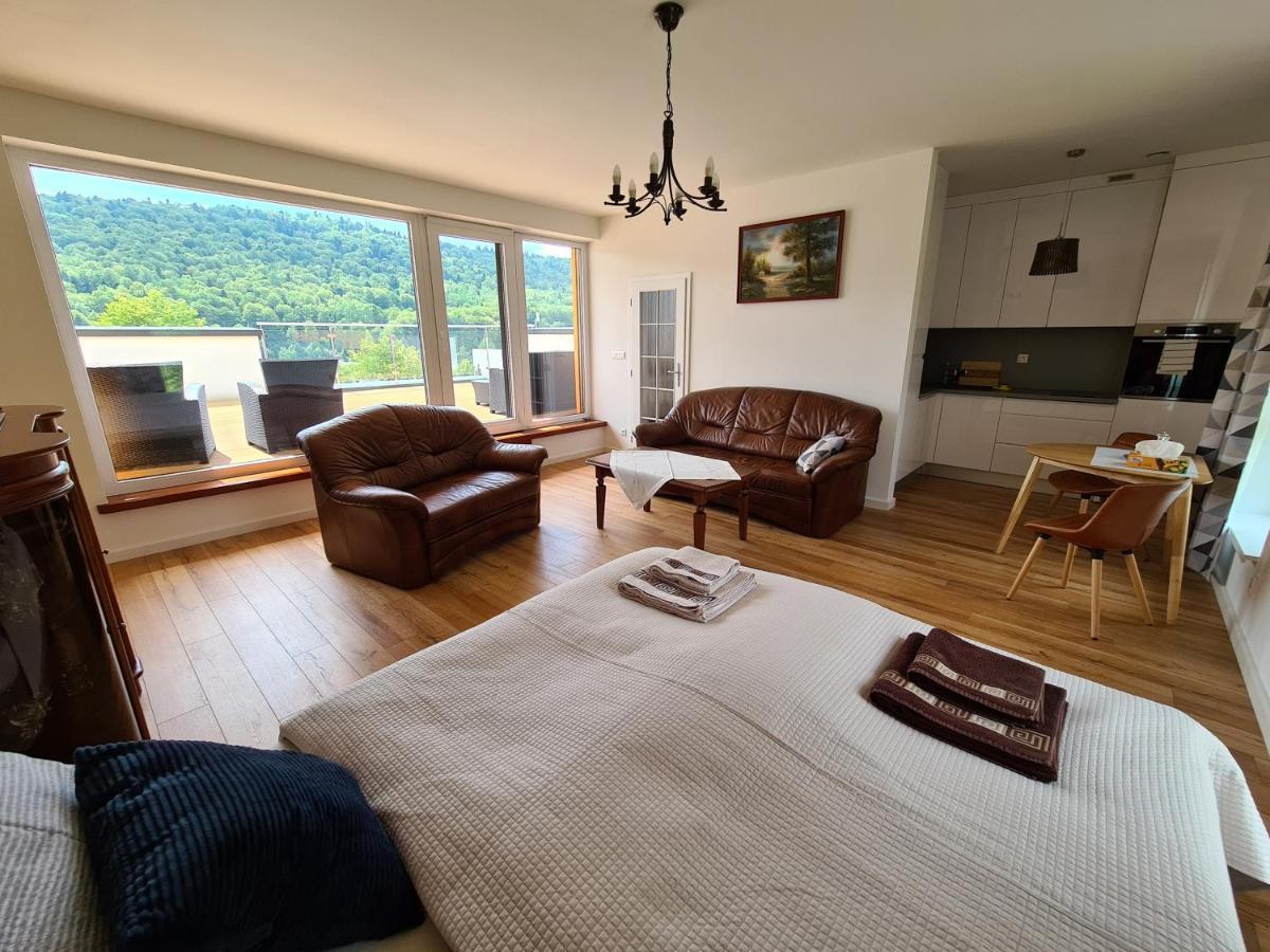Penthouse Apartman Rezidencia Mineral Bardejovské Kúpele Dış mekan fotoğraf