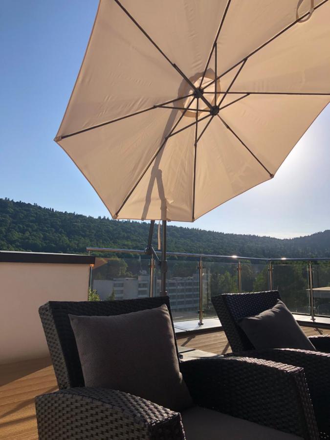 Penthouse Apartman Rezidencia Mineral Bardejovské Kúpele Dış mekan fotoğraf